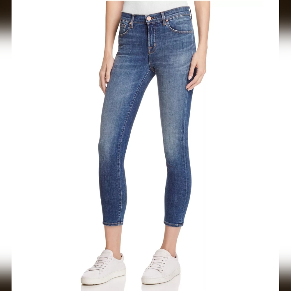 J Brand Cropped Skinny Jeans